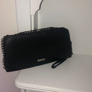 Jessica Simpson black clutch